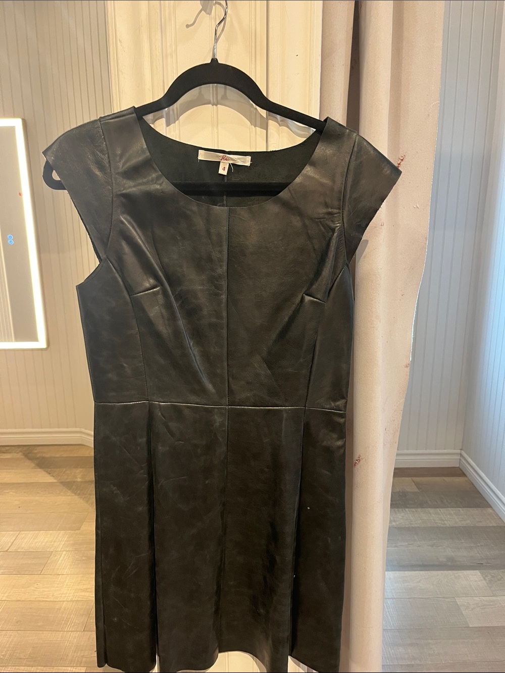 Joie Lamb Leather Dress size 4